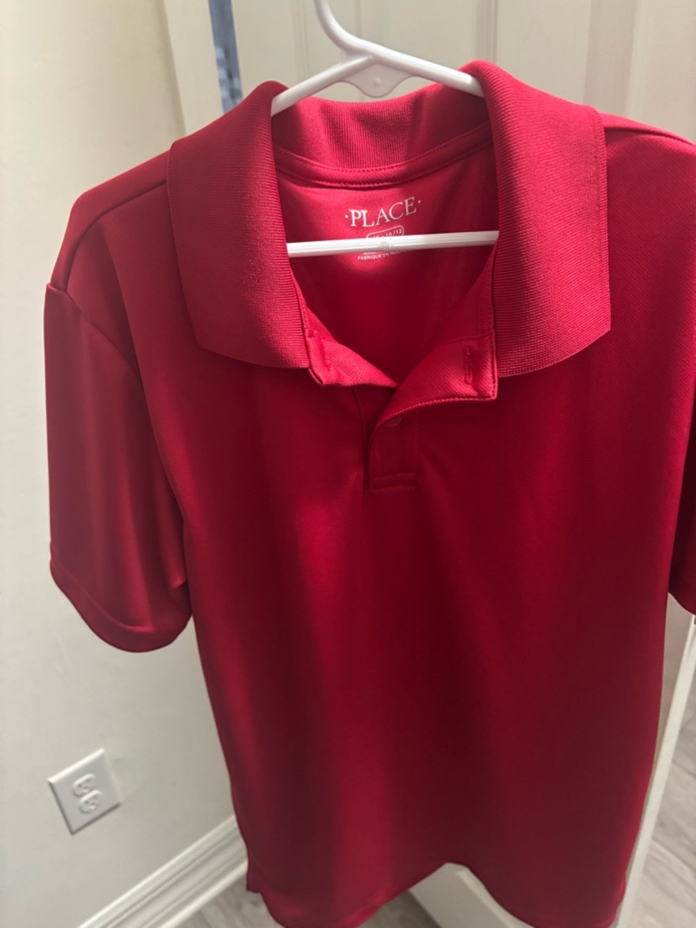The Children's Place Bright Red Polo